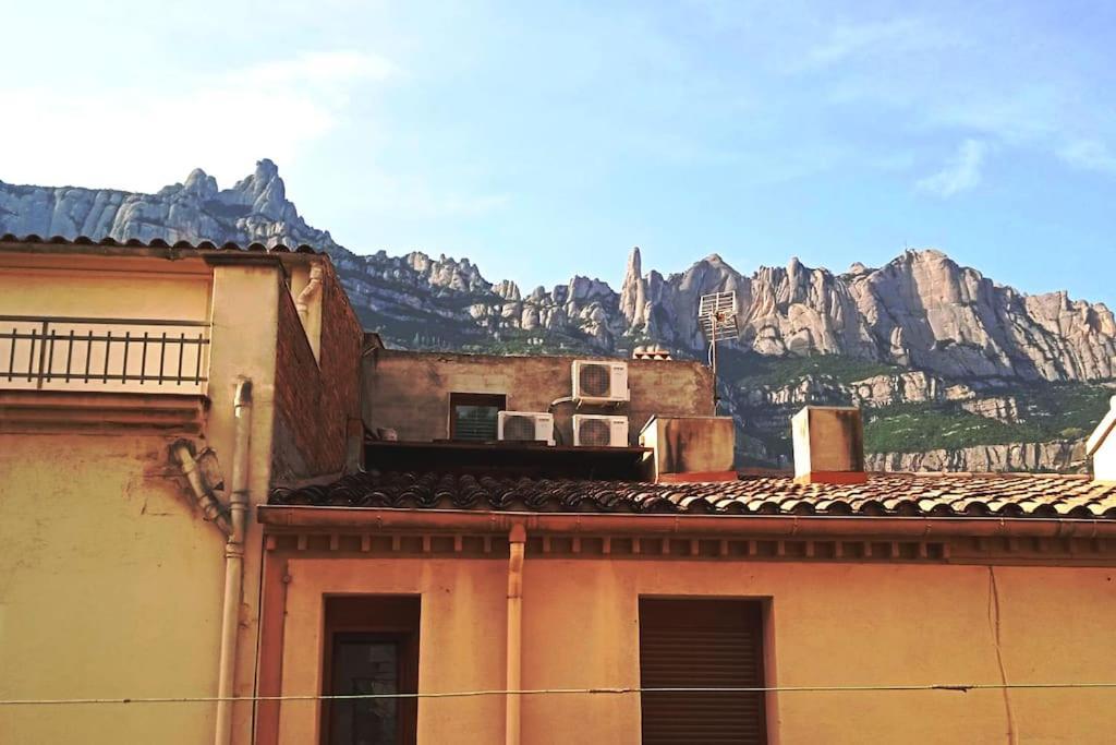 דירות Monistrol de Montserrat Piso Con Desayuno Incluido Y Vistas A La Montana. מראה חיצוני תמונה