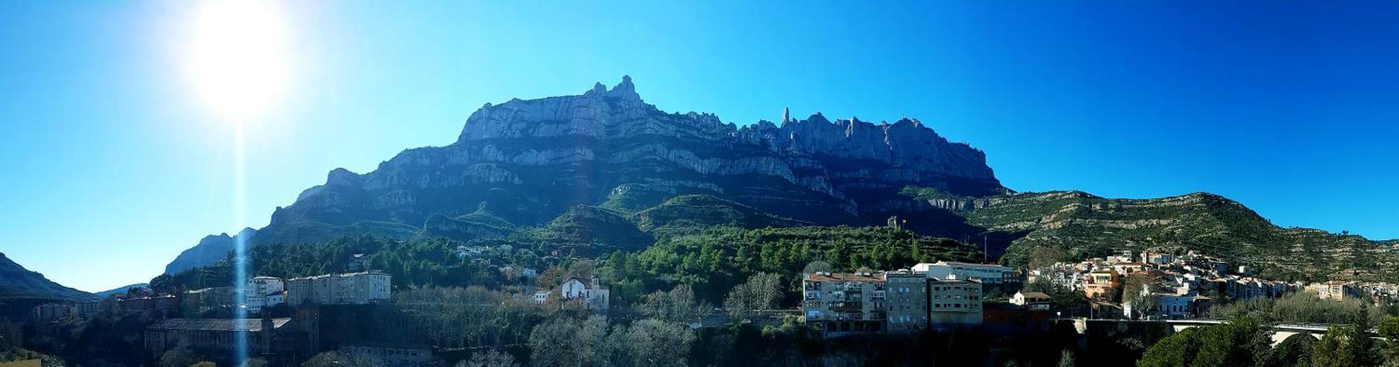 דירות Monistrol de Montserrat Piso Con Desayuno Incluido Y Vistas A La Montana. מראה חיצוני תמונה